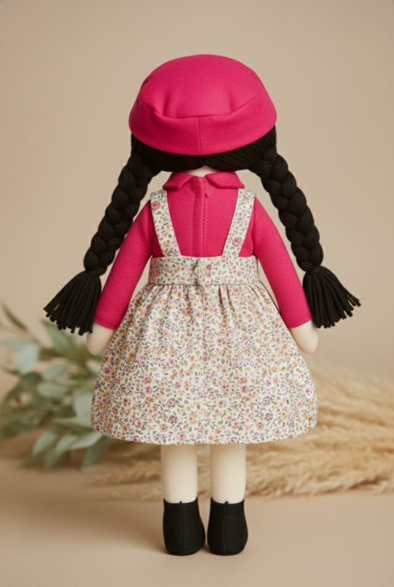 Roohi – Handmade Floral Cloth Doll